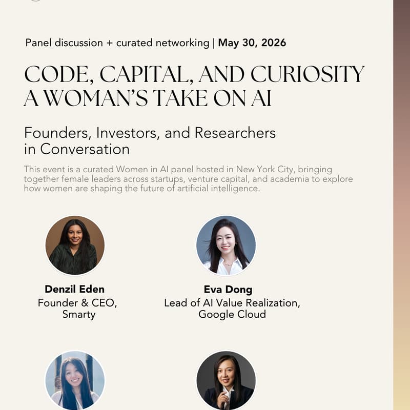Cover Image for [OFFICIAL] Bonjour Girls NYC - Code, Capital, and Curiosity: A Woman's Take on AI