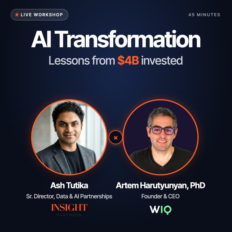 Cover Image for AI Transformation: Lessons from $4B Invested