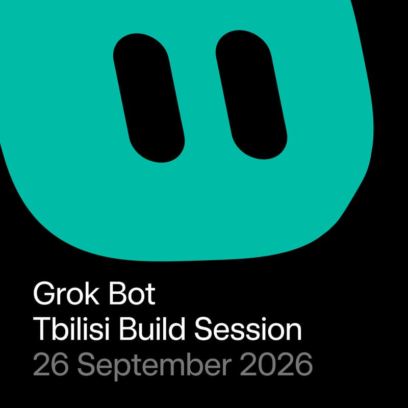 Cover Image for Grok Bot Meetup Tbilisi