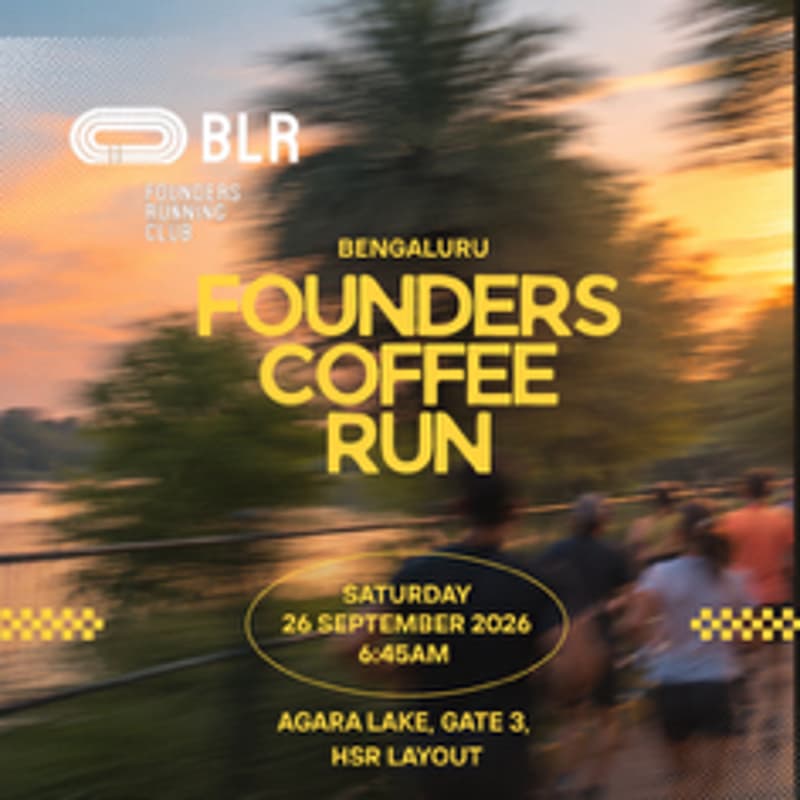 Cover Image for Founders Running Club :: Bengaluru