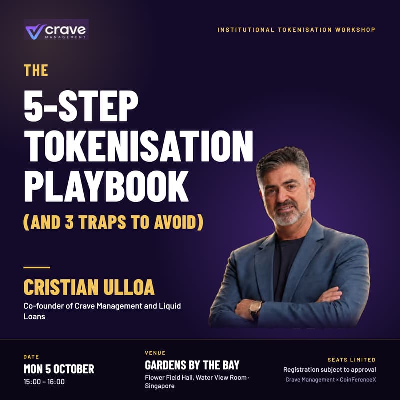 Cover Image for The 5-Step Tokenisation Playbook (and 3 Traps to Avoid)