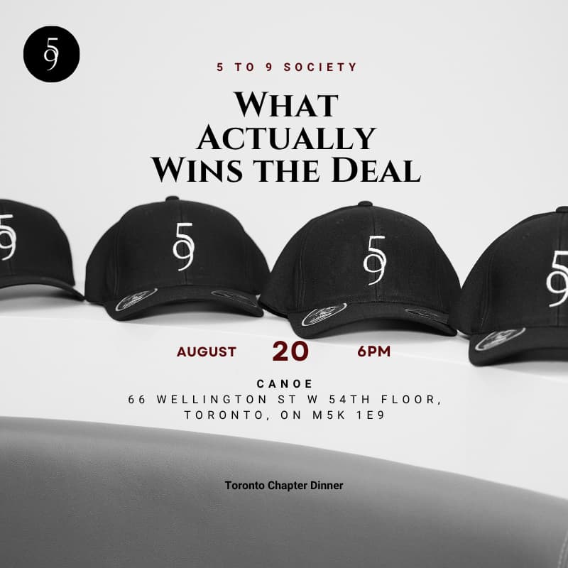 Cover Image for 5 to 9 Society - What Actually Wins the Deal