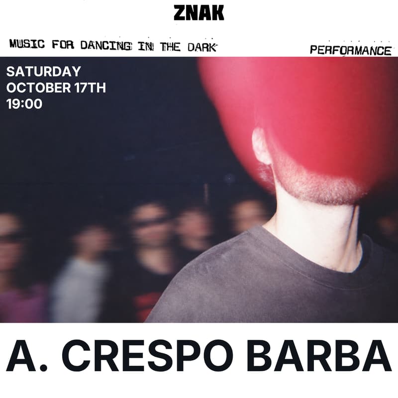 Cover Image for PERFORMANCE: Music For Dancing In The Dark By A.Crespo Barba