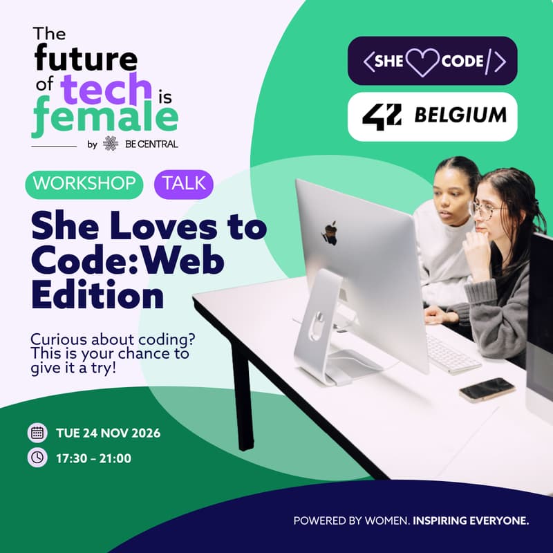 Cover Image for 42 Belgium - She Loves to Code: Web Edition