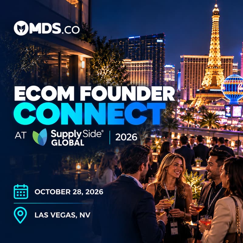 Cover Image for MDS Ecom Founder Connect at SupplySide Global 2026