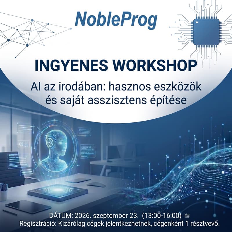 Cover Image for AI az irodában: hasznos eszközök és saját asszisztens építése