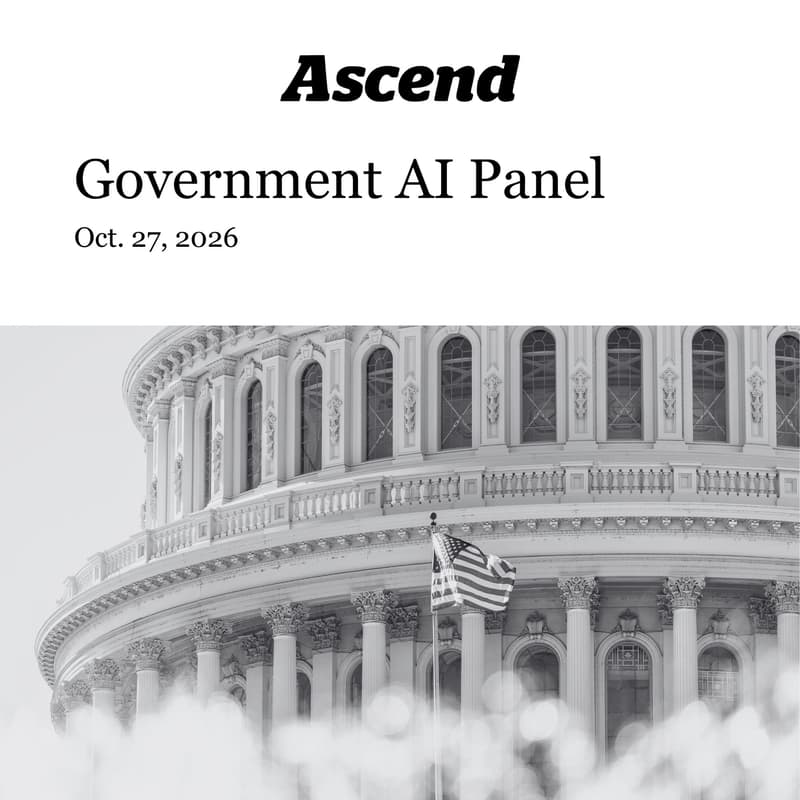 Cover Image for AI in Government Panel - AI Week