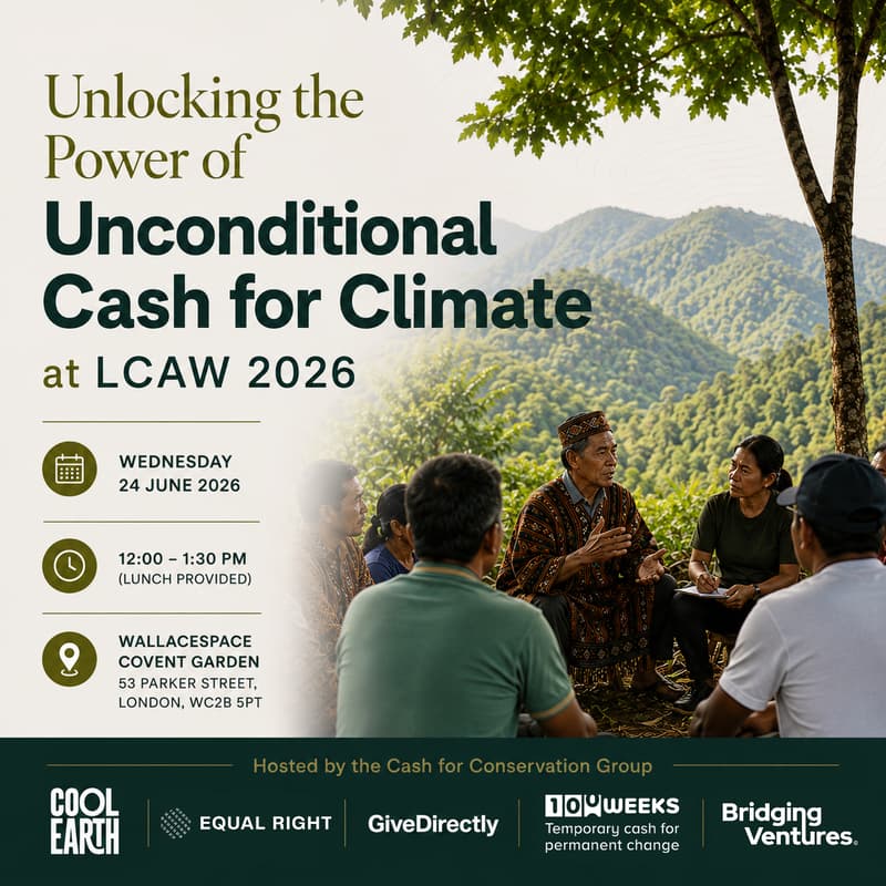 Cover Image for Unlocking the Power of Unconditional Cash for Climate
