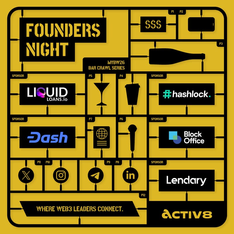 Cover Image for [MYBW26 Official] Bar Crawl: Founders Night