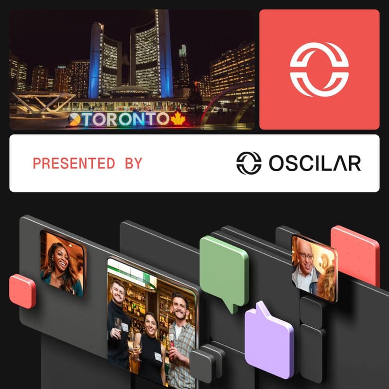 Cover Image for Toronto Happy Hour and Fireside Chat with Oscilar and Tangerine Bank