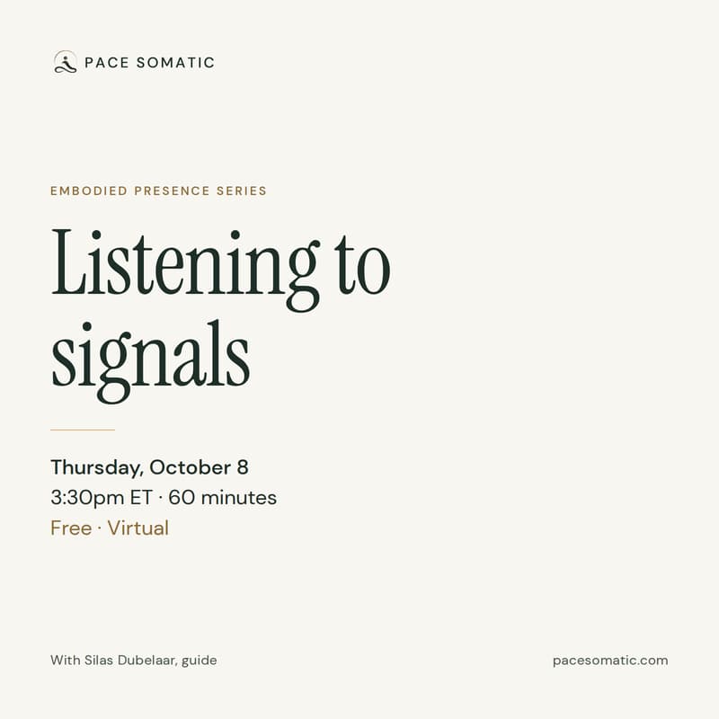 Cover Image for Embodied Presence: Signals