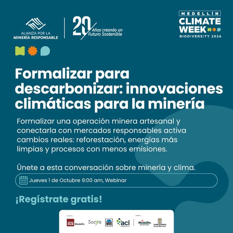 Cover Image for Formalizar para descarbonizar: innovaciones climáticas para la minería