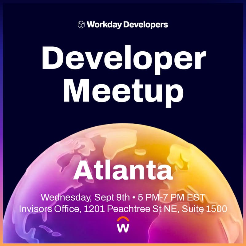 Cover Image for Workday Developer Meetup Atlanta