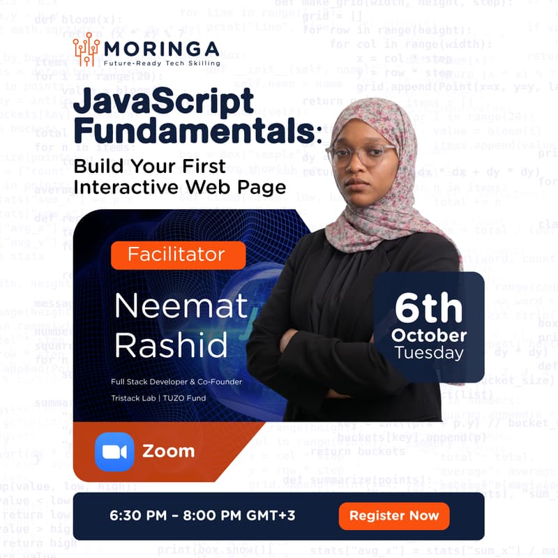 Cover Image for JavaScript Fundamentals: Build Your First Interactive Web Page