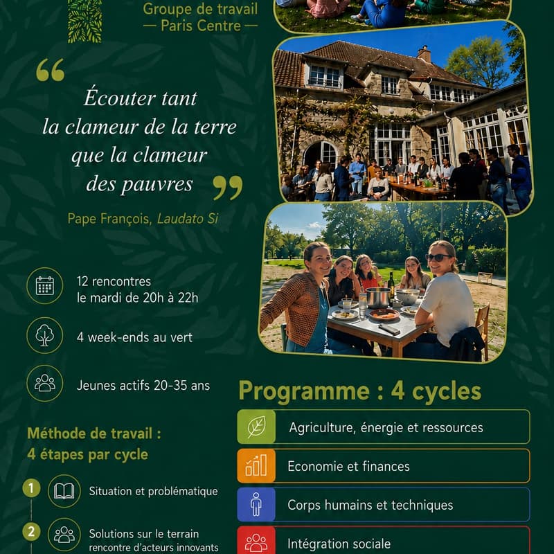 Cover Image for Soirée de Présentation - Laudato Si