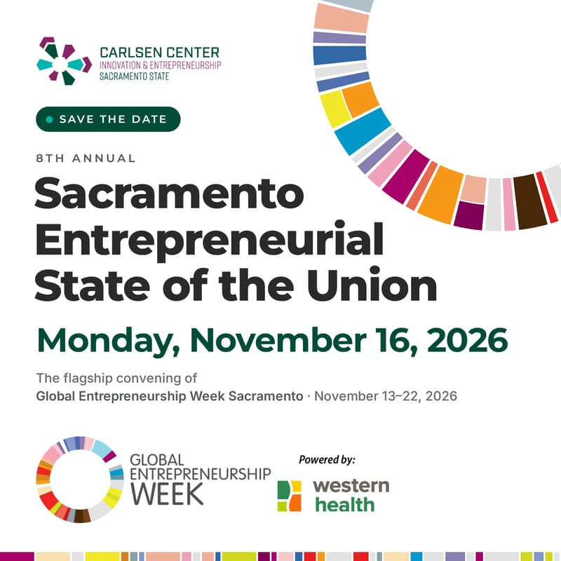 Cover Image for GEW 2026: Sacramento Entrepreneurial State of the Union & Silent Pitch
