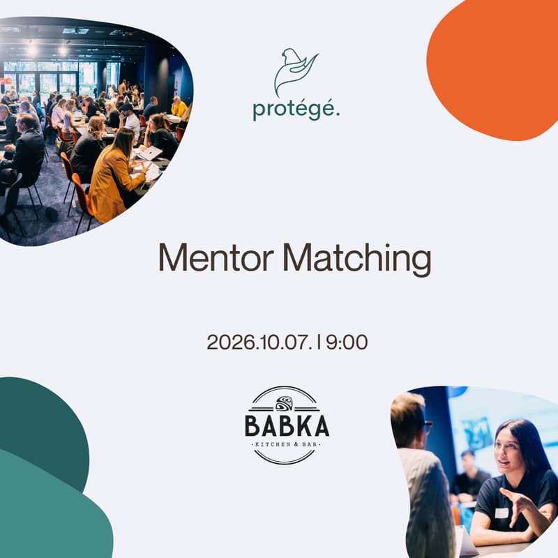 Cover Image for protégé. talent lab // Mentor Matching találkozó 8.0
