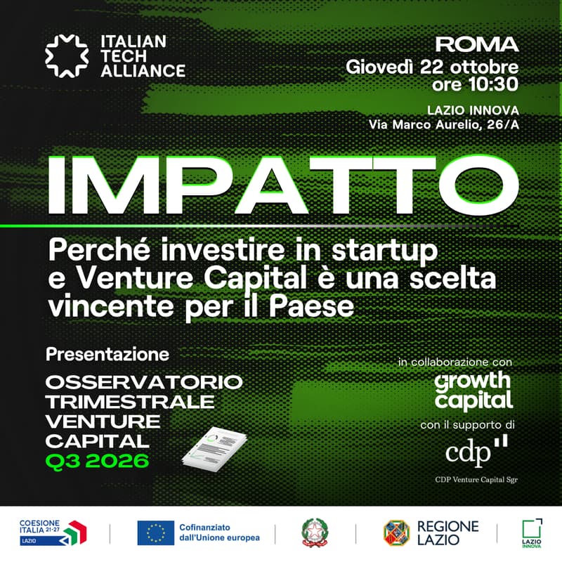 Cover Image for IMPATTO + Osservatorio Trimestrale VC - Q3 2026 | Roma