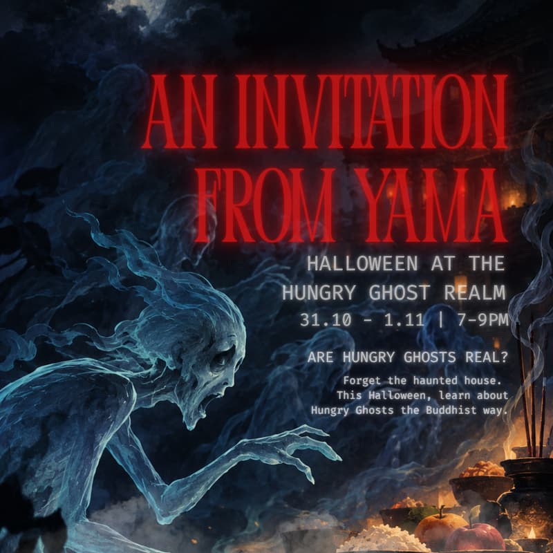 Cover Image for Invitation from Yama: Halloween at the Hungry Ghost Realm