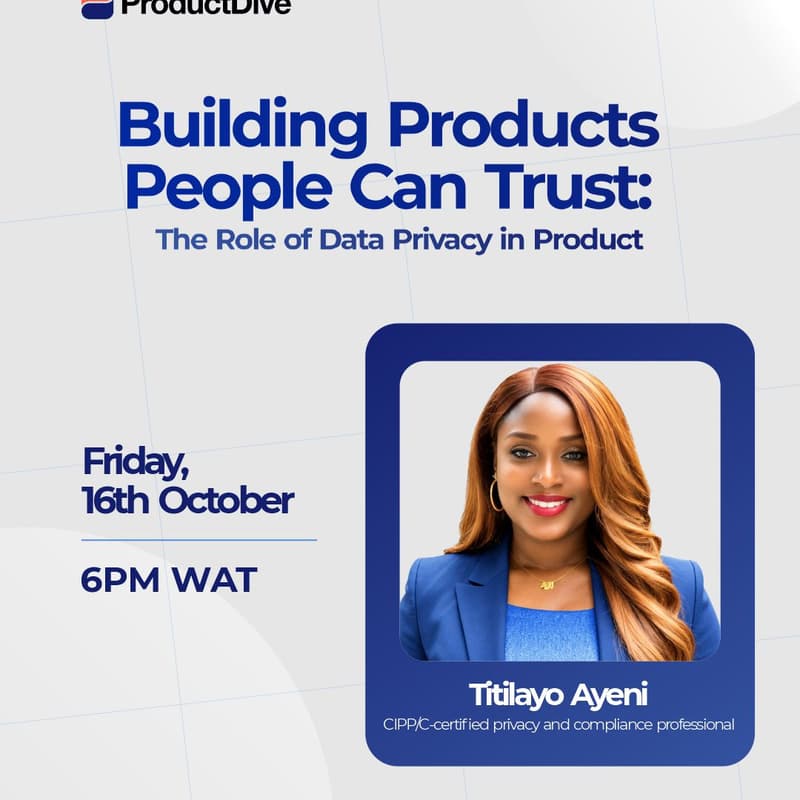 Cover Image for Building Products People Can Trust: The Role of Data Privacy in Product
