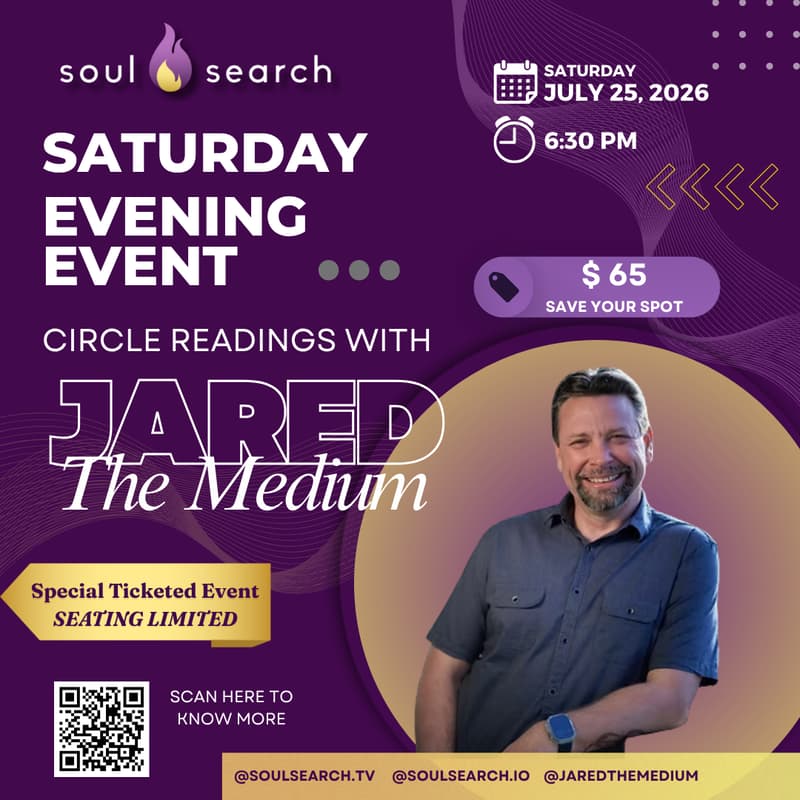 Cover Image for Circle Readings with JARED THE MEDIUM -SoulSearch Mt. Shasta