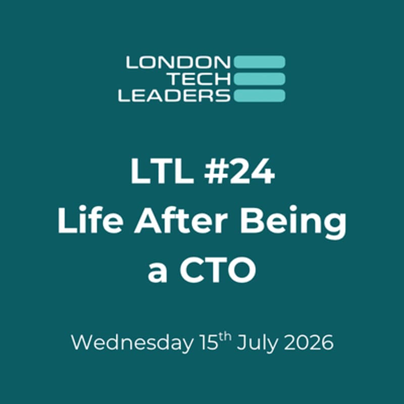 Cover Image for LTL 24: Life After Being a CTO