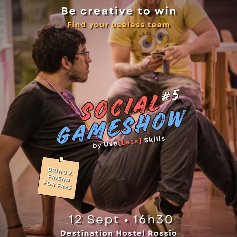 Cover Image for Social Gameshow: Meet People Through Chaotic Games