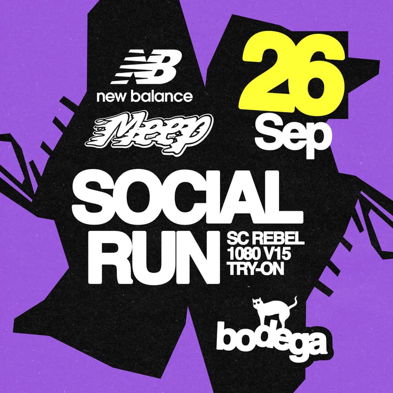 Cover Image for [26 SEP] Bodega Social Run with New Balance & MMRC