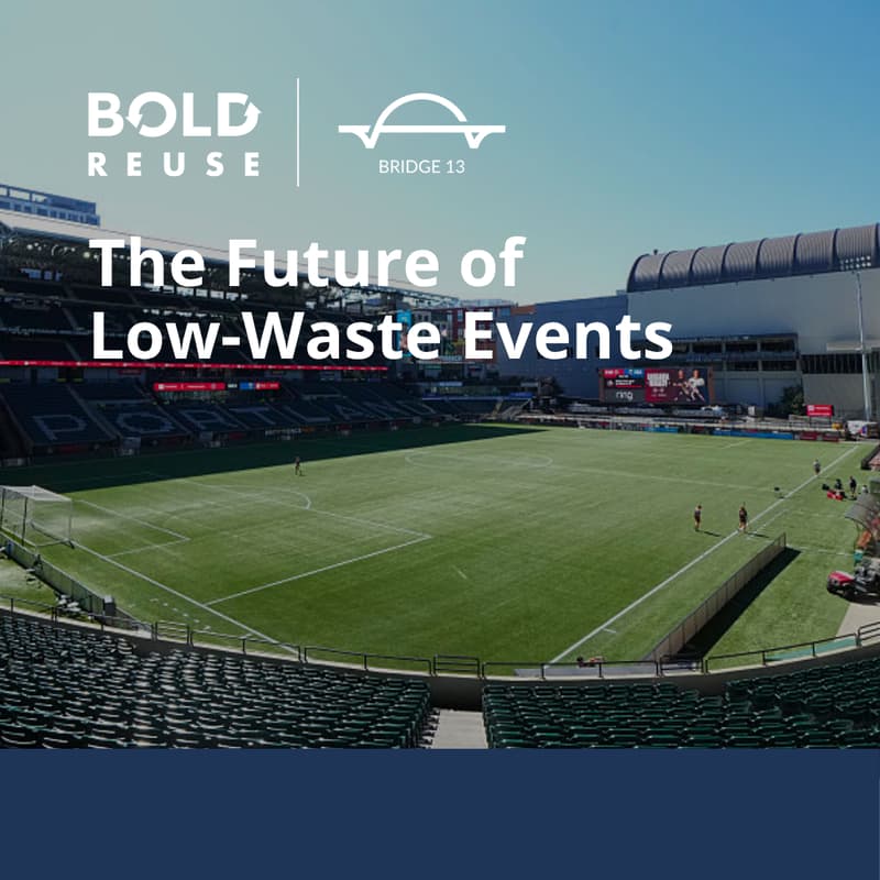 Cover Image for The Future of Low-Waste Events (Bold Reuse x Bridge 13)