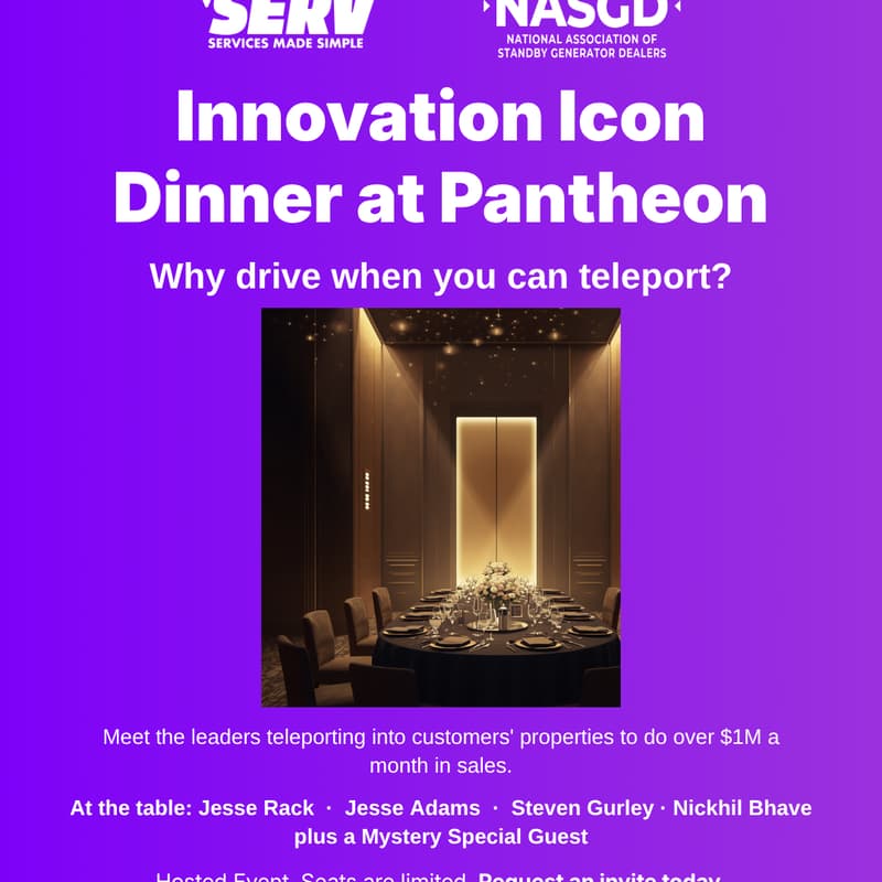 Cover Image for Pantheon SERV/NASGD Dinner