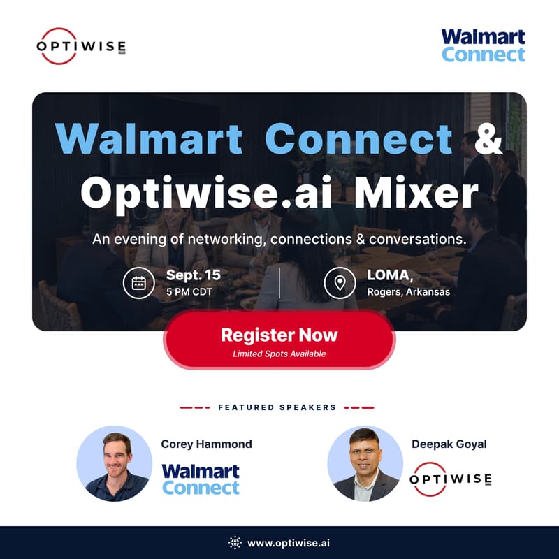 Cover Image for Walmart Connect & Optiwise.ai Mixer