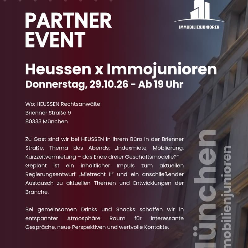 Cover Image for Immobilienjunioren x HEUSSEN
