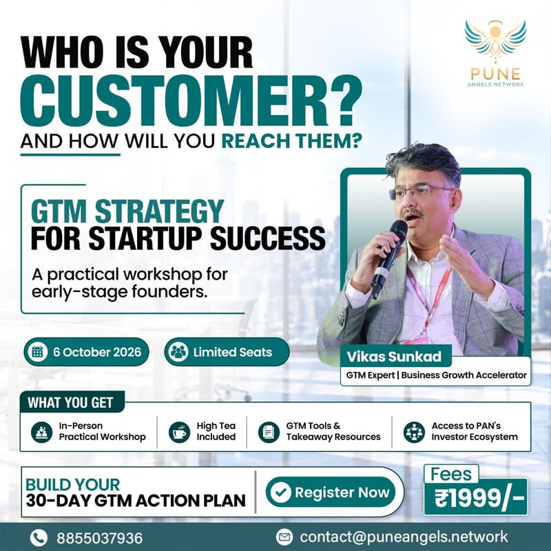 Cover Image for GTM Strategy for Startup Success - Pune Edition
