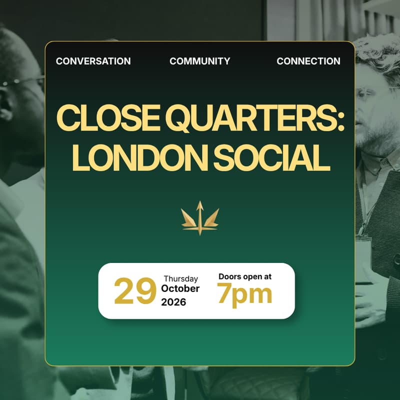 Cover Image for Close Quarters: London Social