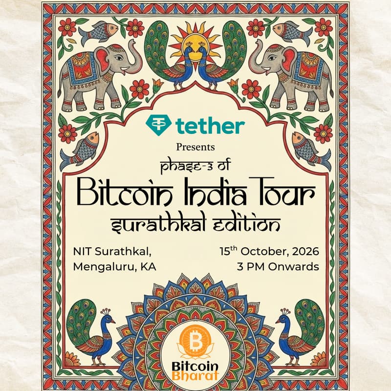 Cover Image for Bitcoin India Tour- Surathkal Edition