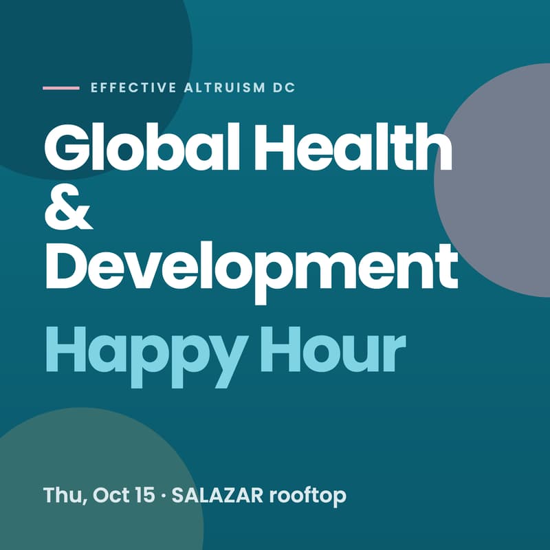 Cover Image for EA DC Global Health and Development Happy Hour