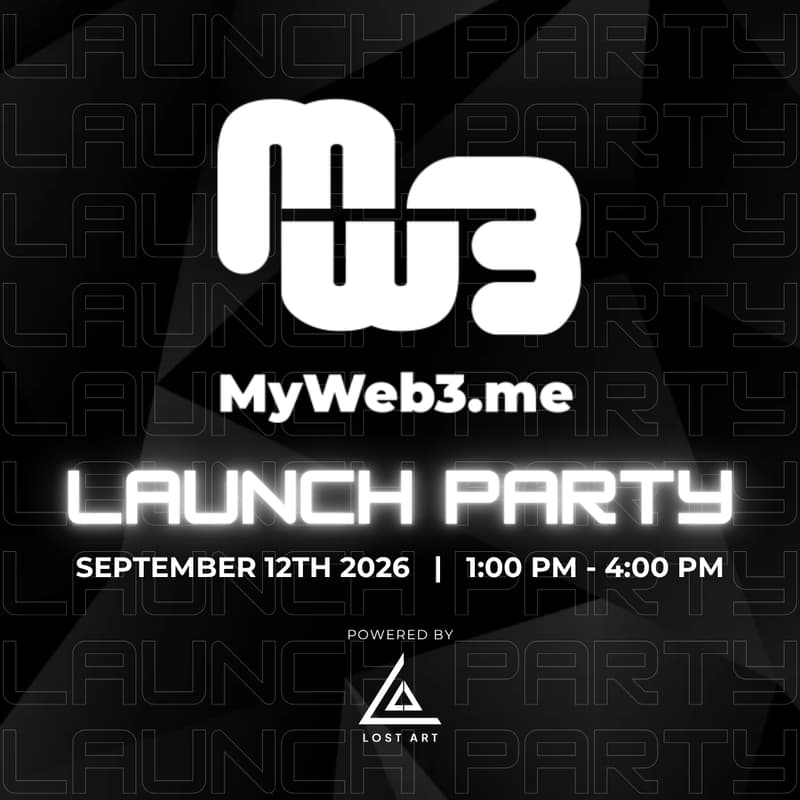 Cover Image for MyWeb3 - Launch Party