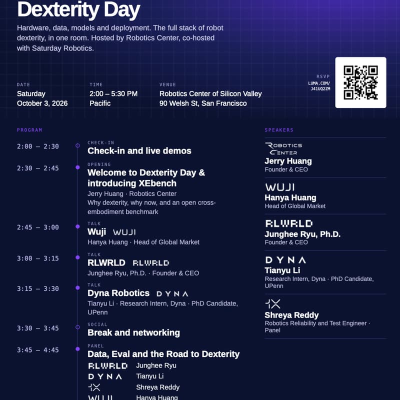 Cover Image for Robotics Center Dexterity Day + IROS Recap