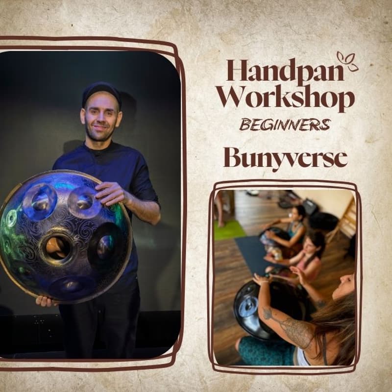 Cover Image for Beginners Handpan Workshop with Bunyverse