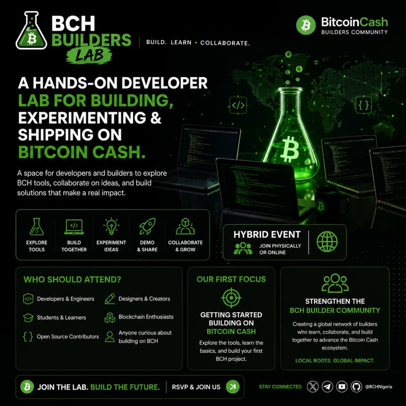 Cover Image for BCH Builders Lab #1 Build. Learn. Collaborate. (hybrid event)