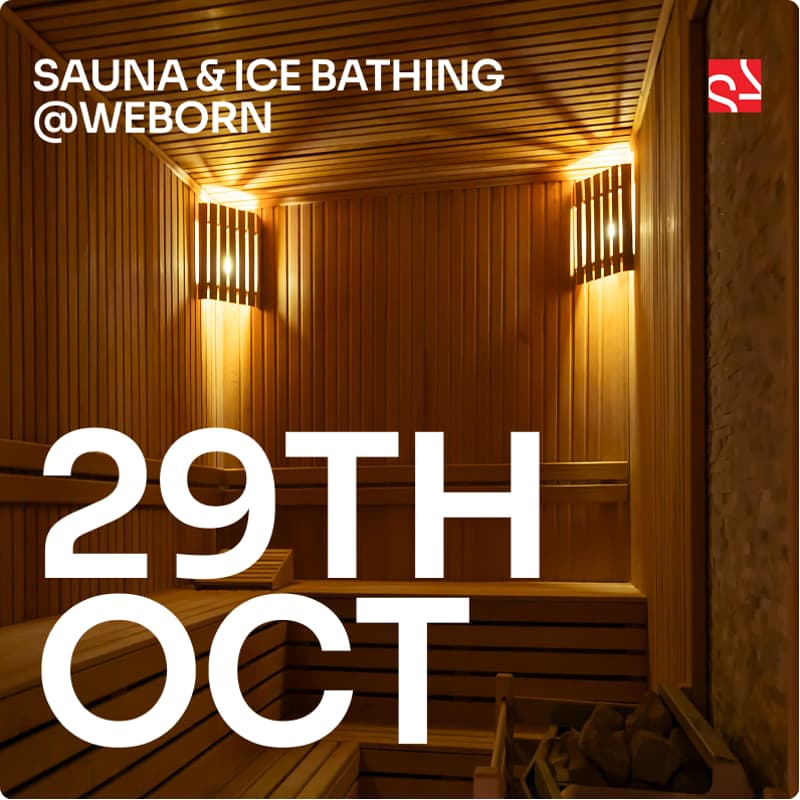 Cover Image for Sauna & Ice Bathing at @WeBorn