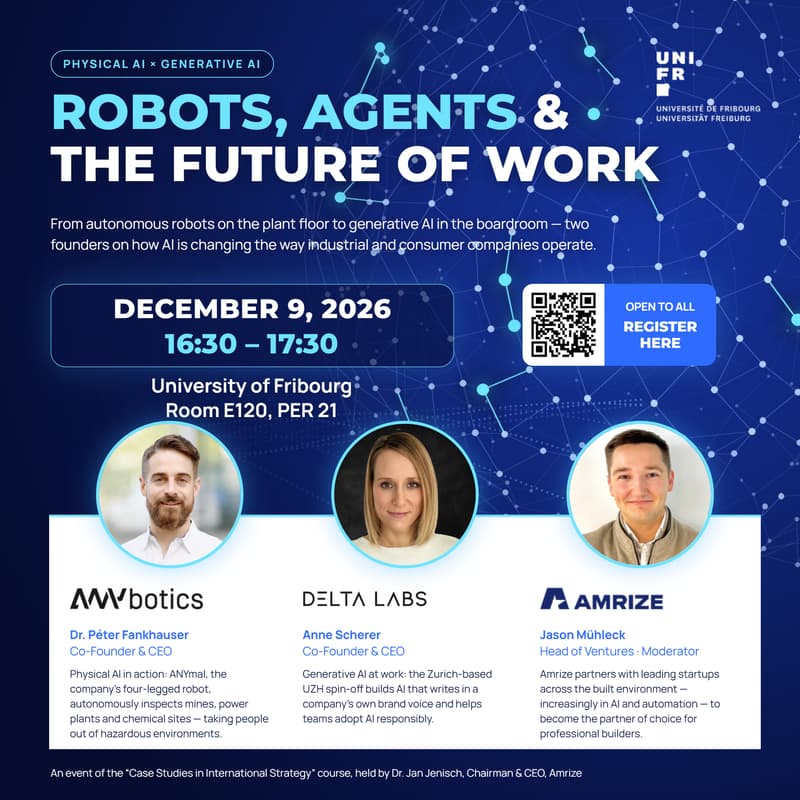 Cover Image for Panel Discussion: Robots, Agents and the Future of Work