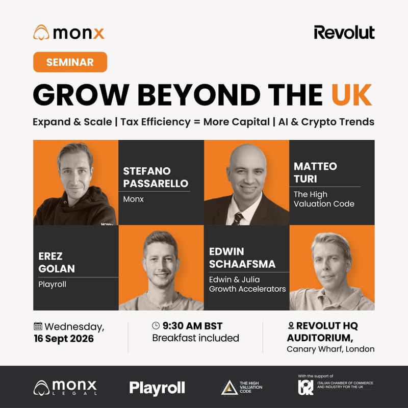 Cover Image for Grow Beyond the UK — A Monx x Revolut Seminar