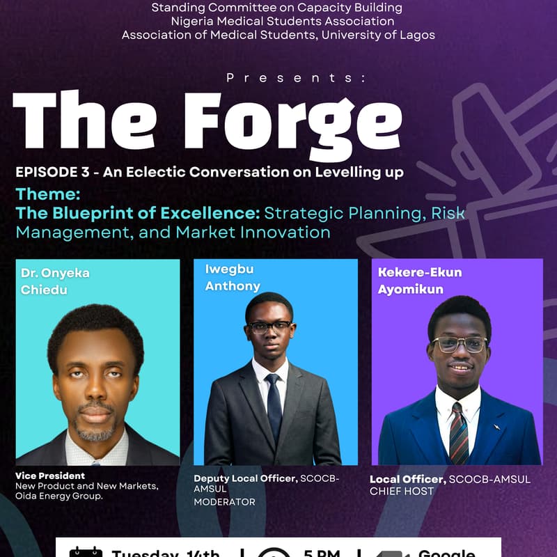 Cover Image for NiMSA SCOCB-AMSUL: The Forge Webinar Series - Episode 03
