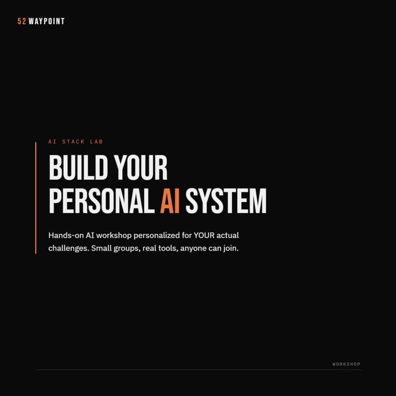 Cover Image for AI Stack Lab — Build Your Personal AI System