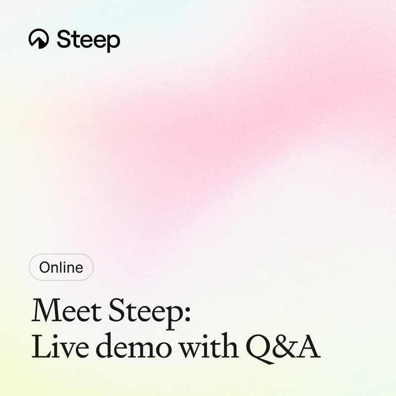 Cover Image for Meet Steep