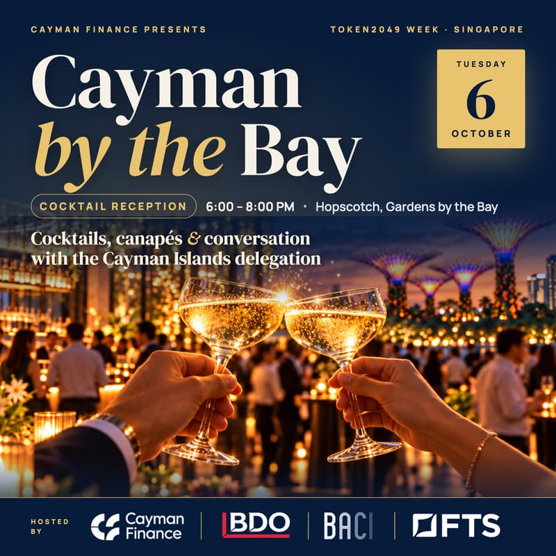 Cover Image for 🇰🇾 Cayman by the Bay: TOKEN2049 Cocktail Reception🍸