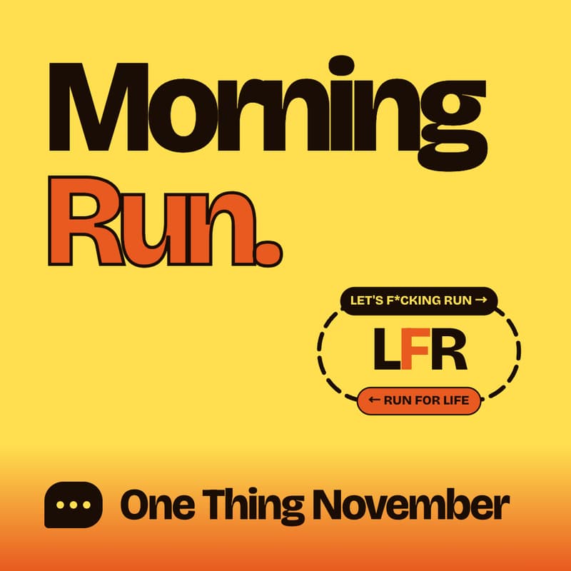 Cover Image for LFR 008 · One Thing November