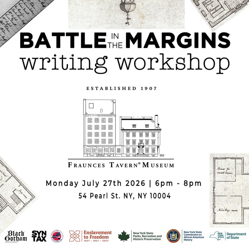 Cover Image for Fraunces Tavern Museum Writing Workshop