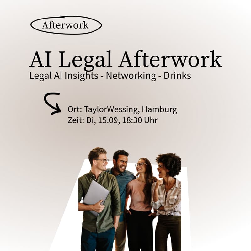 Cover Image for AI Legal Afterwork